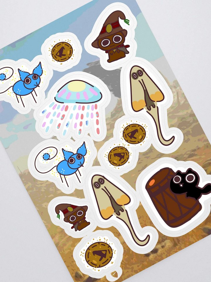 derpy wilds sticker sheet product image (1)