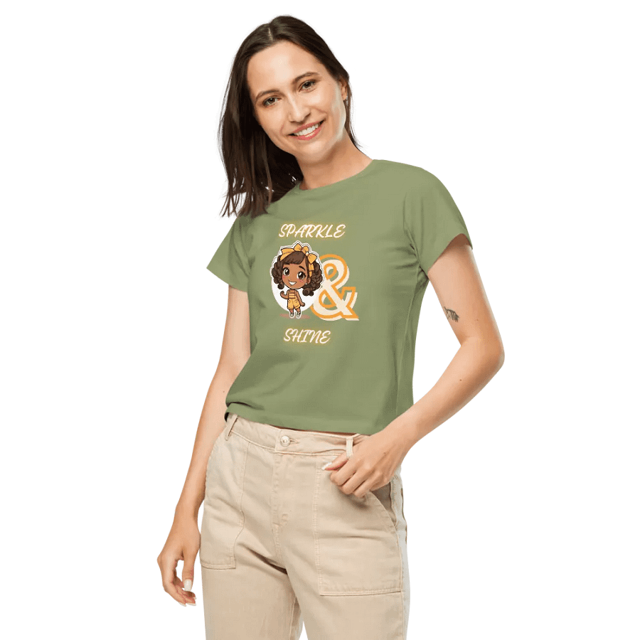 Sparkle & Shine High Waisted Tee product image (8)