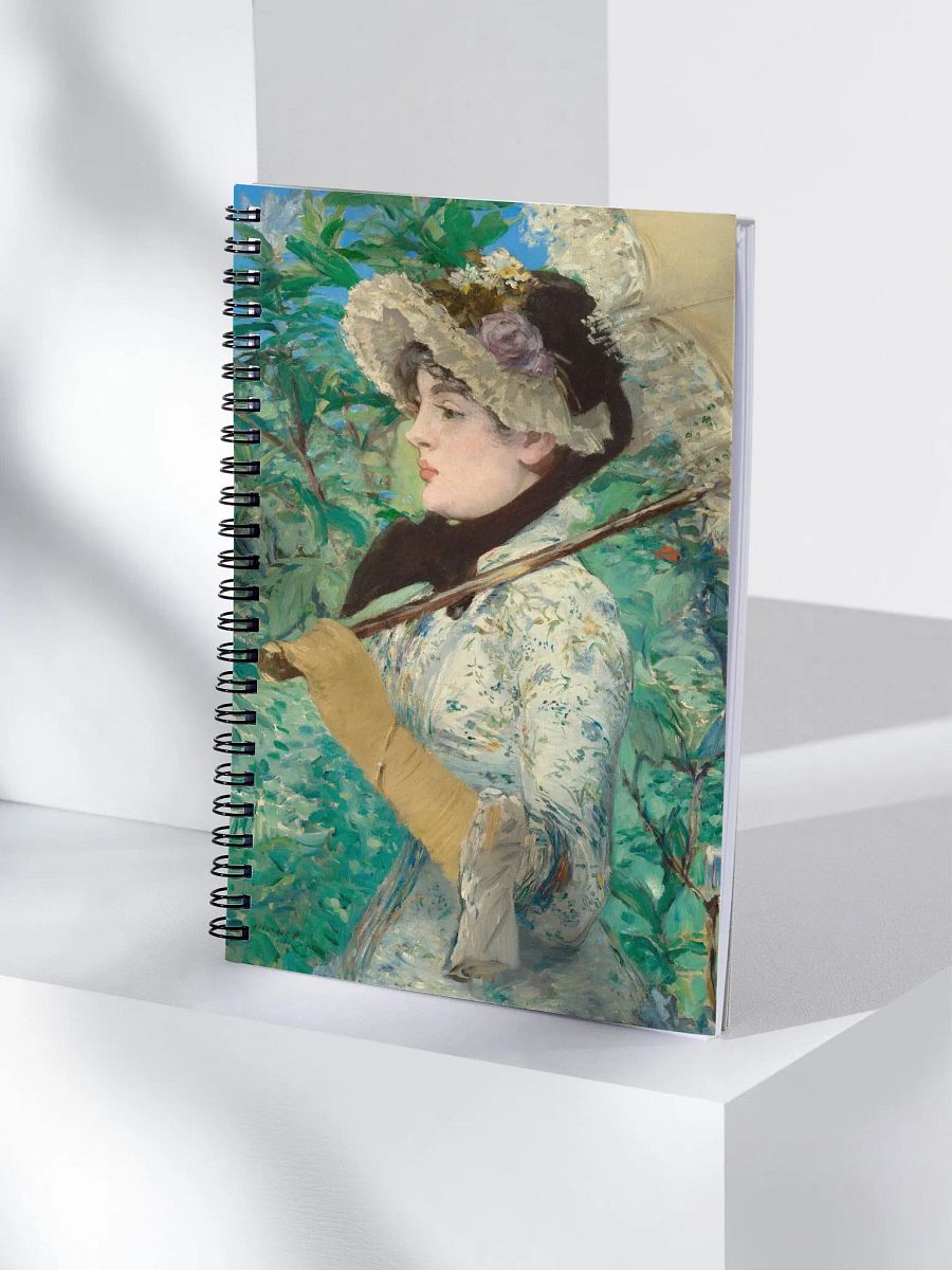 Jeanne Spring: Eduoard Manet Spiral Notebook product image (4)