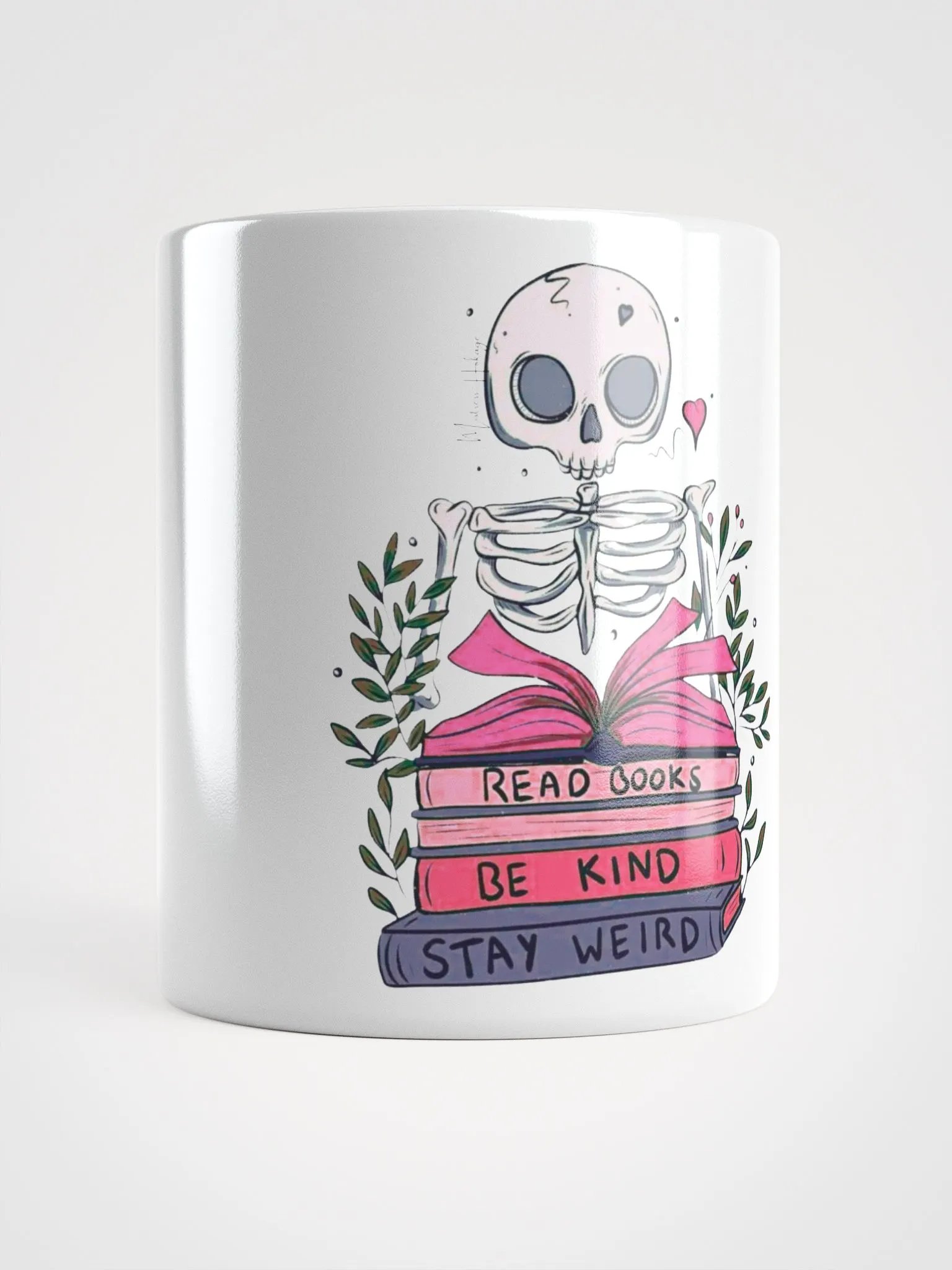Stay Weird and Read Books Coffee Cup product image (1)