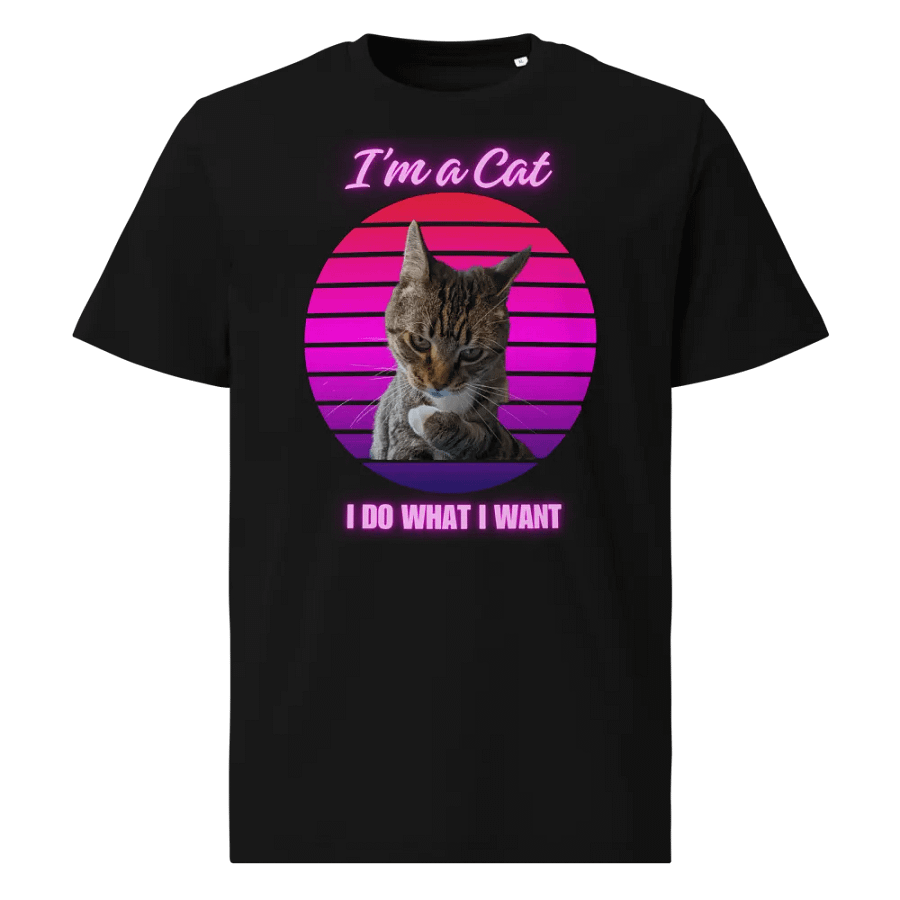 I'm a Cat, I do what I want Tshirt product image (1)