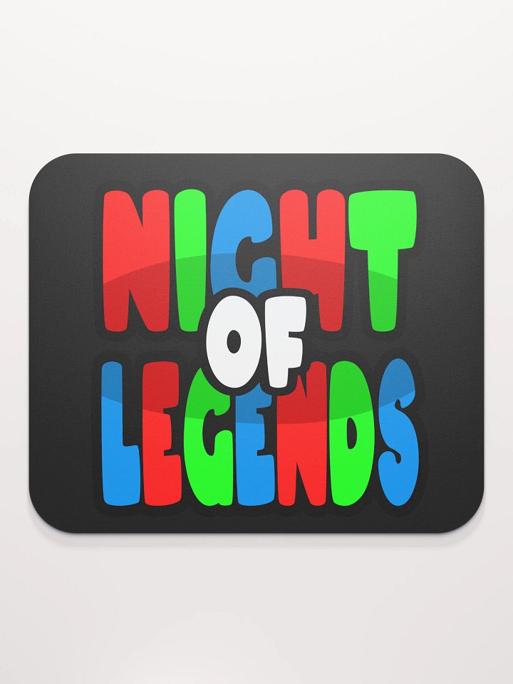 NIGHT OF LEGENDS MOUSE PAD product image (1)