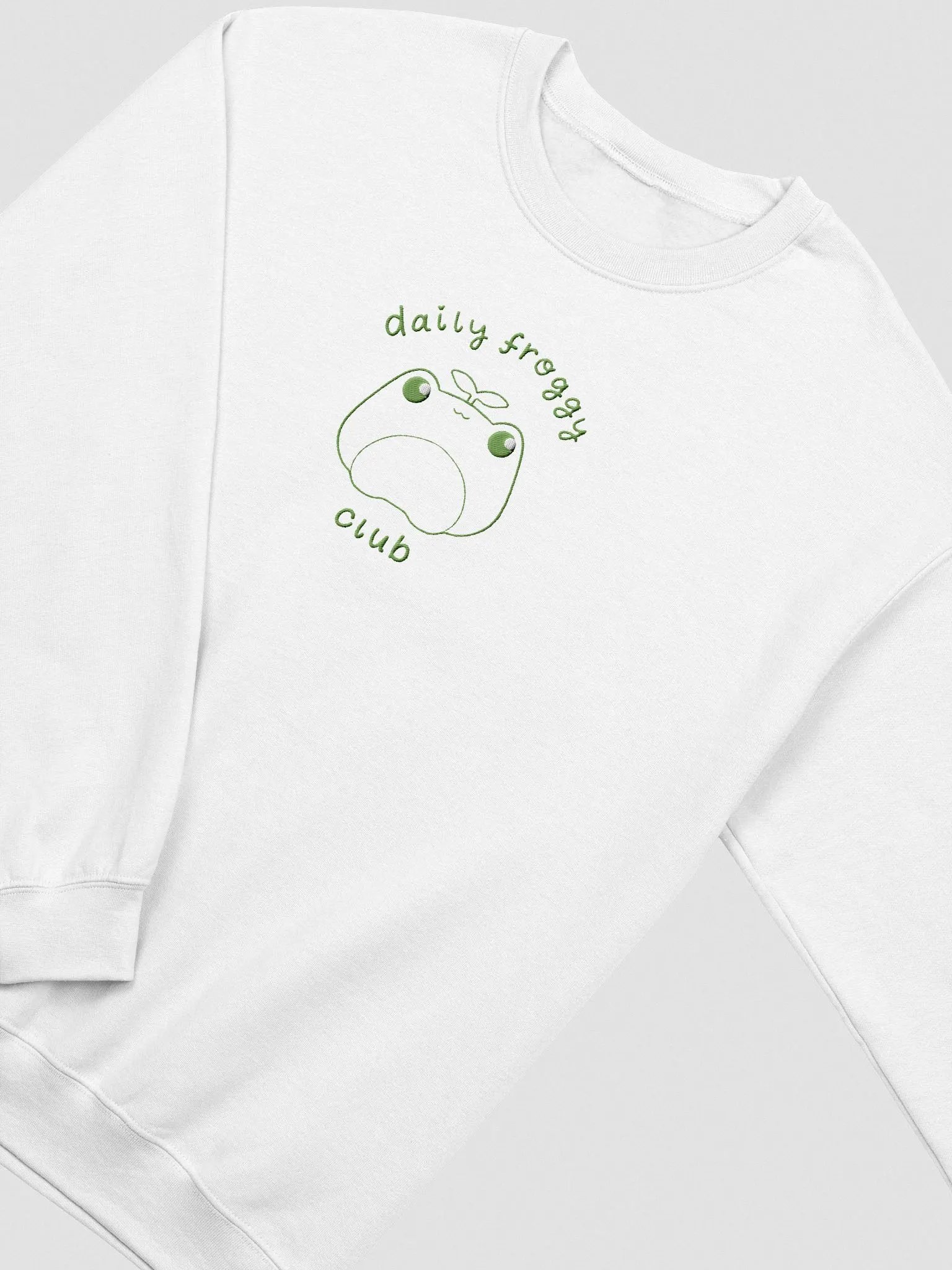 Daily Froggy Club Embroidered Sweater product image (18)