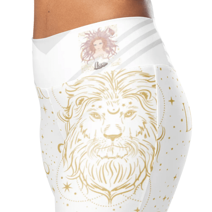 Golden Leo Flare Leggings product image (1)