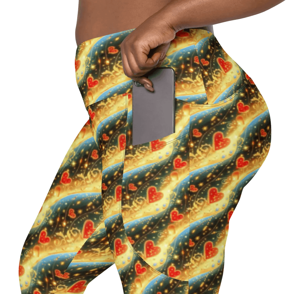 Regal Rhapsody Women's Leggings with Pockets product image (7)