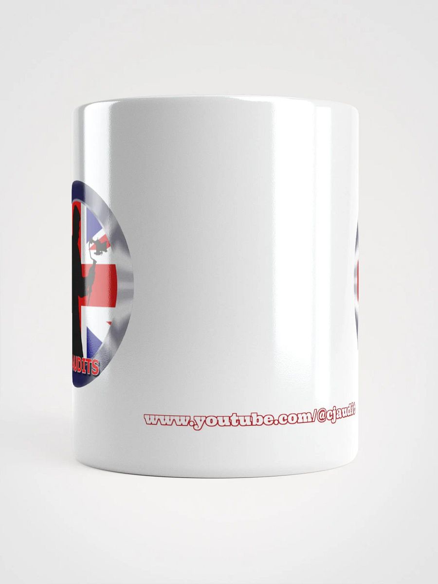 CJ AUDITS UNION JACK WHITE MUG product image (5)
