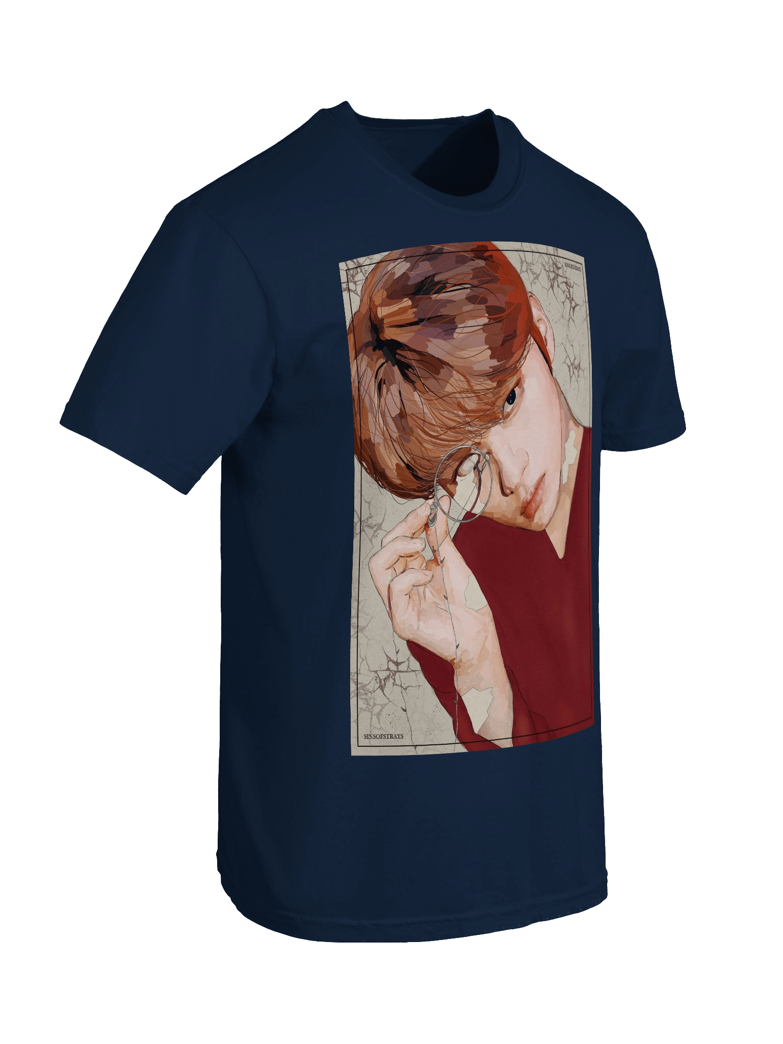 Cracked Minho T-Shirt product image (47)