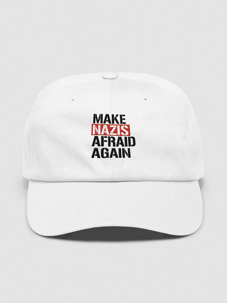 Make Nazis Afraid Again Dad Hat product image (1)