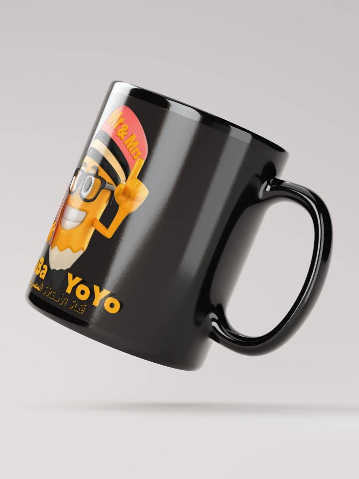 مج سيراميك اسود لامع product image (2)
