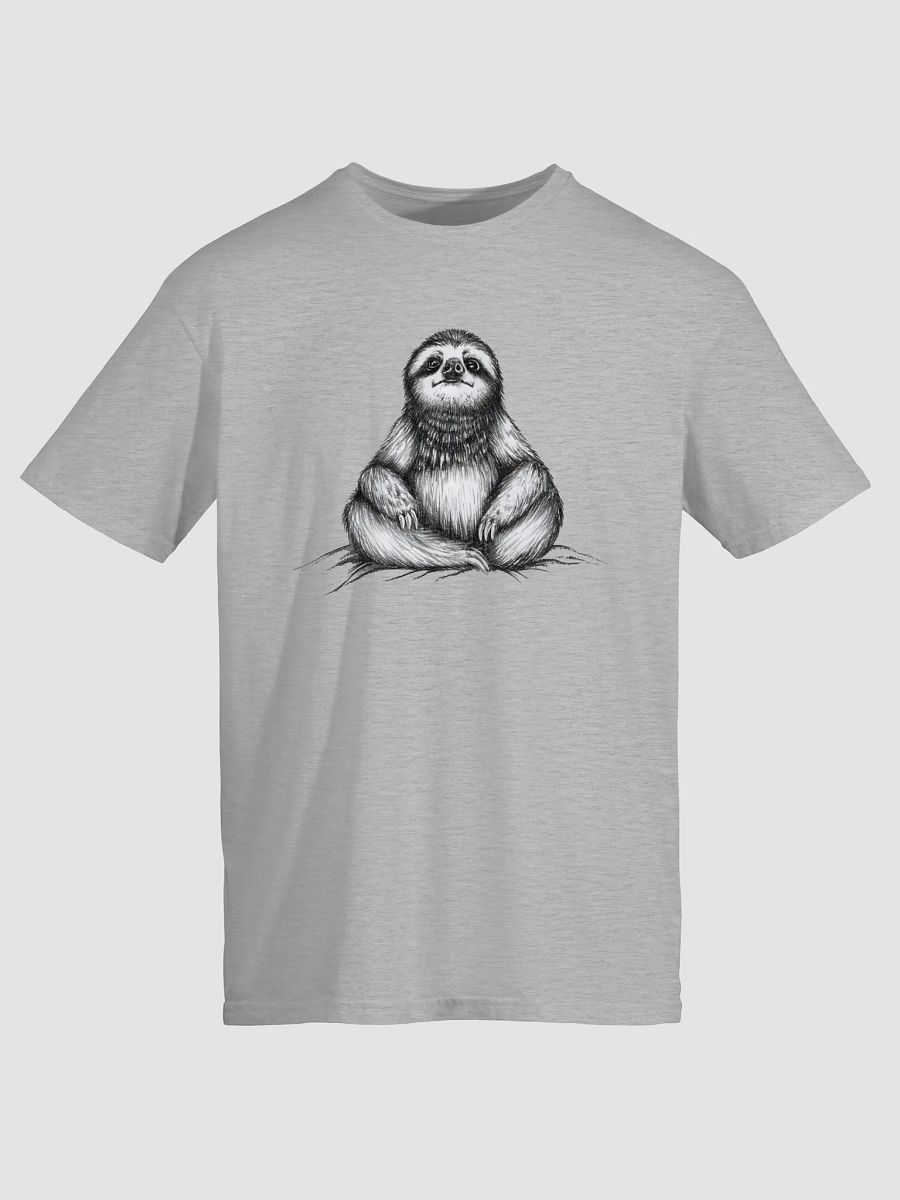 Stoic Meditation Sloth T-shirt product image (10)