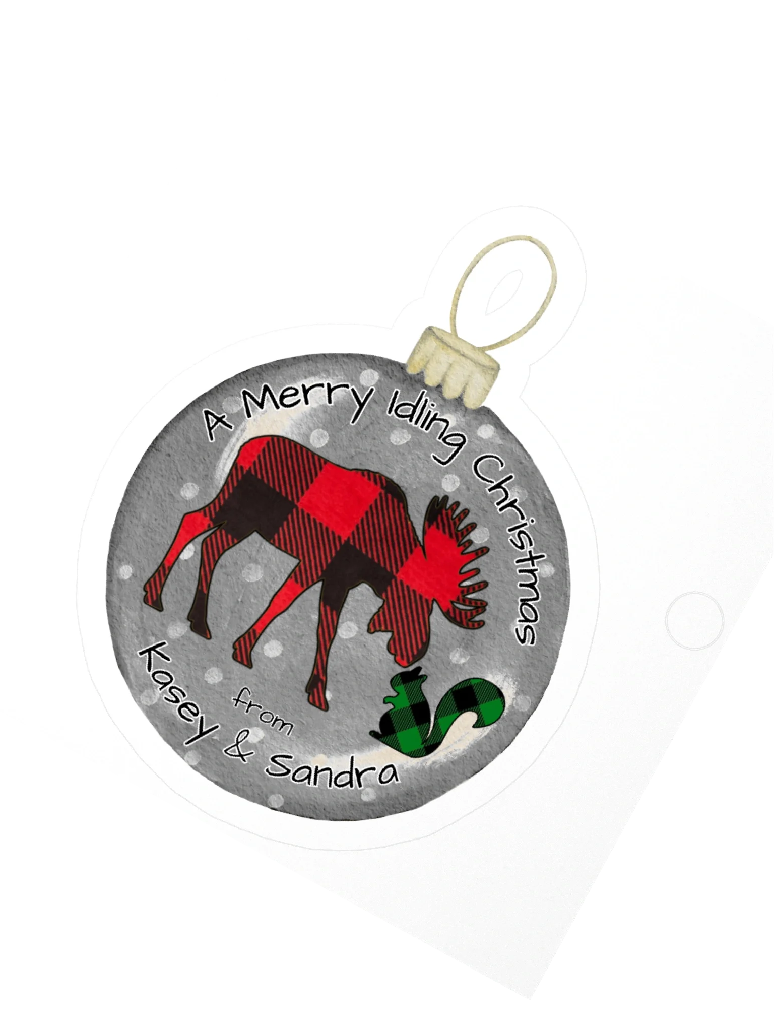 A Merry Idling Christmas Sticker product image (2)