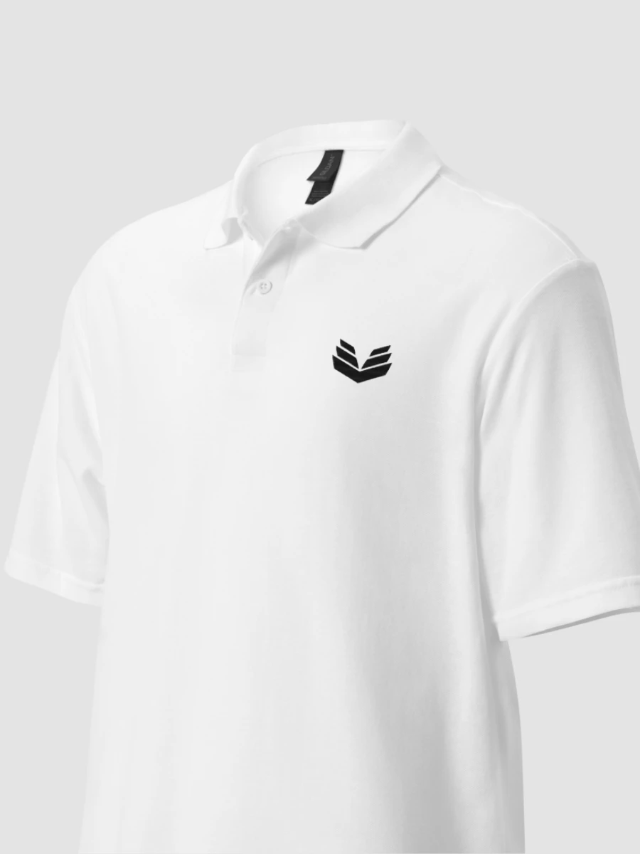 Pique Polo Shirt - White product image (3)
