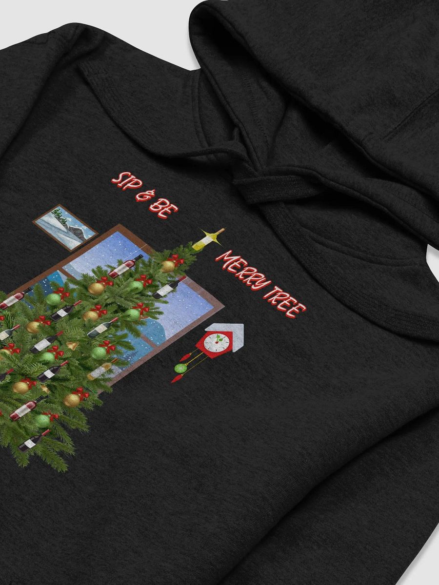 Sip And Be Merry Tree - Funny Christmas Hoodie product image (16)