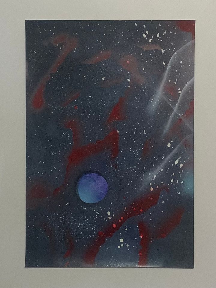 Planet pray paint art product image (1)