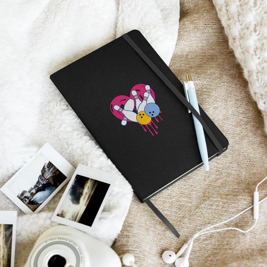 Heart Bowling Strike of Creativity Hardcover Notebook product image (9)