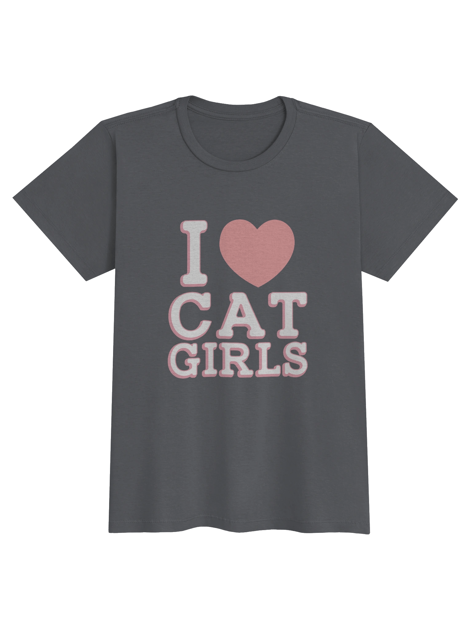 I Heart Cat Girls Women's T-Shirt product image (1)