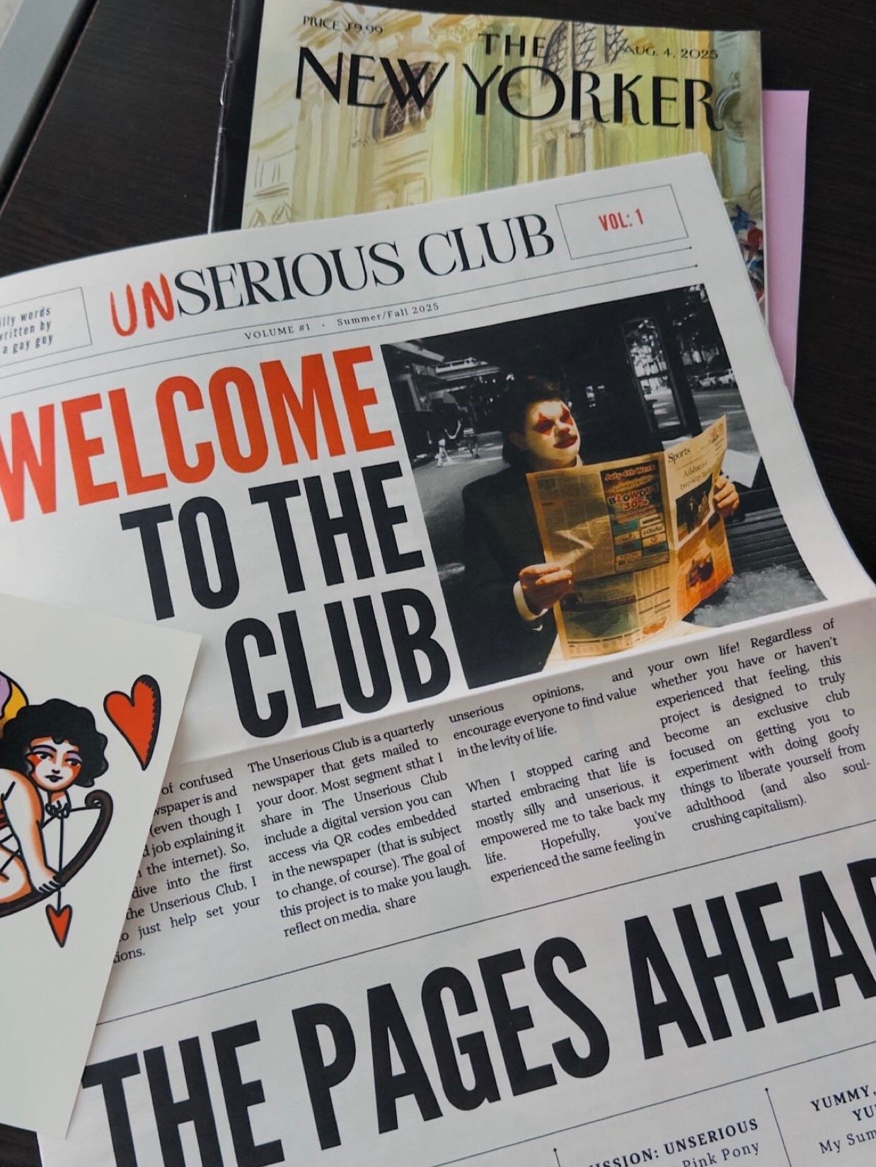 The Unserious Club - Vol 2 - On Identity and Community product image (1)