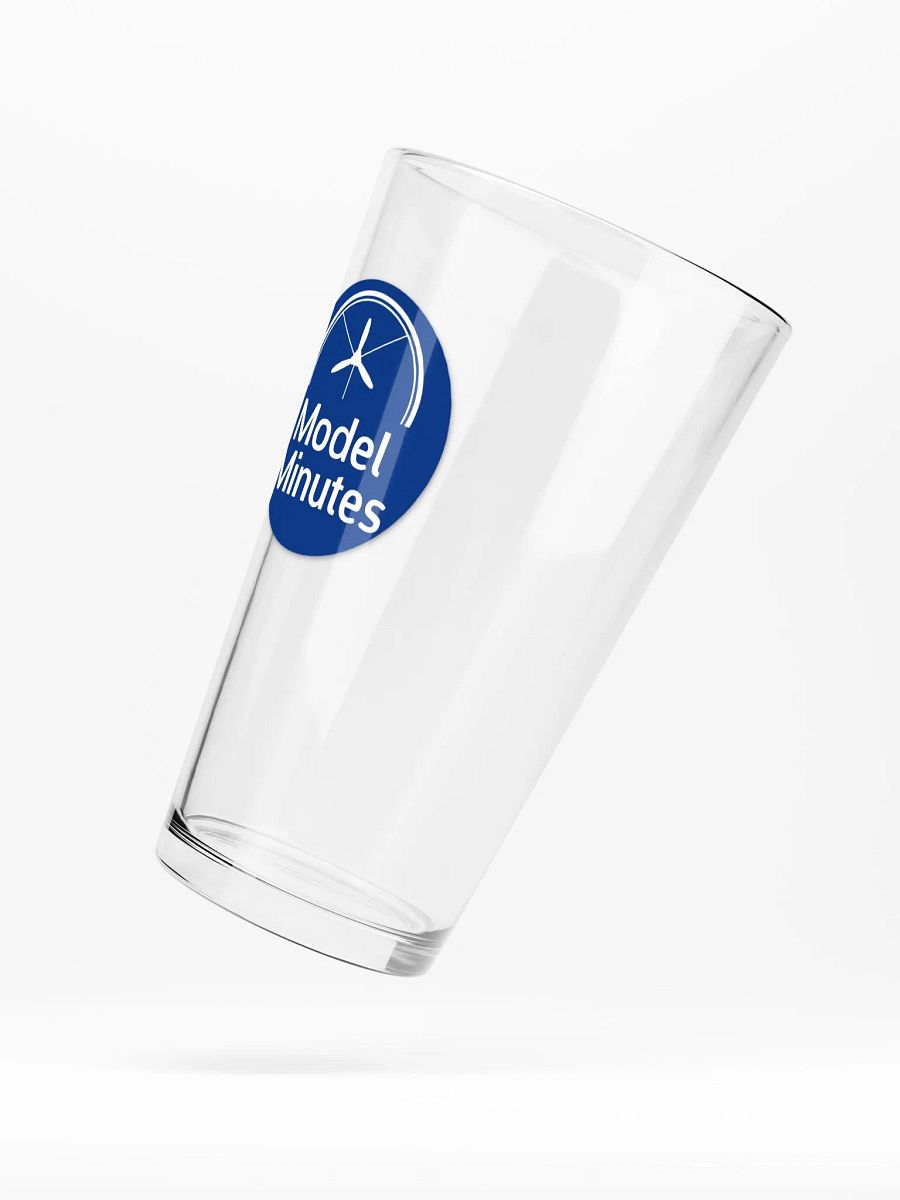 Model Minutes Pint Glass product image (5)