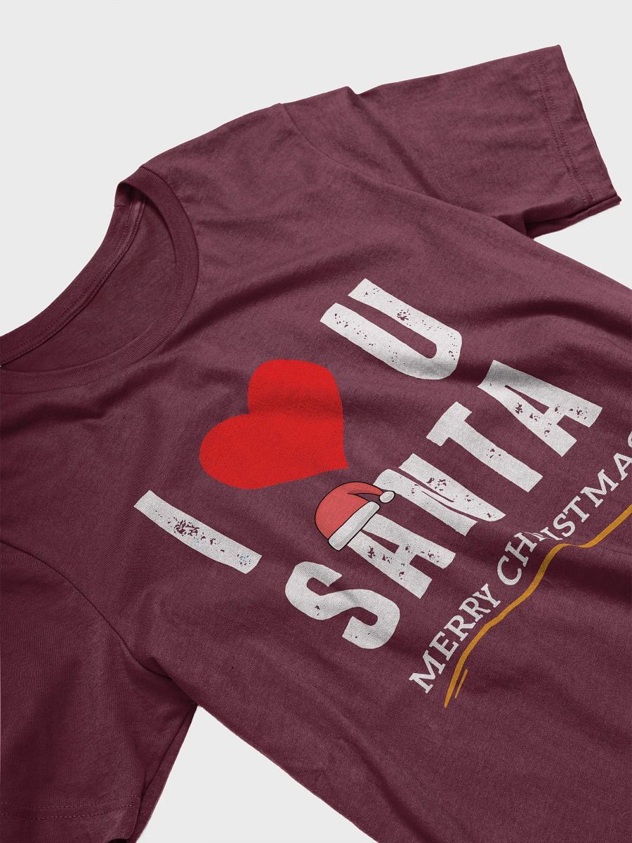 I love Santa Supersoft T-Shirt product image (17)