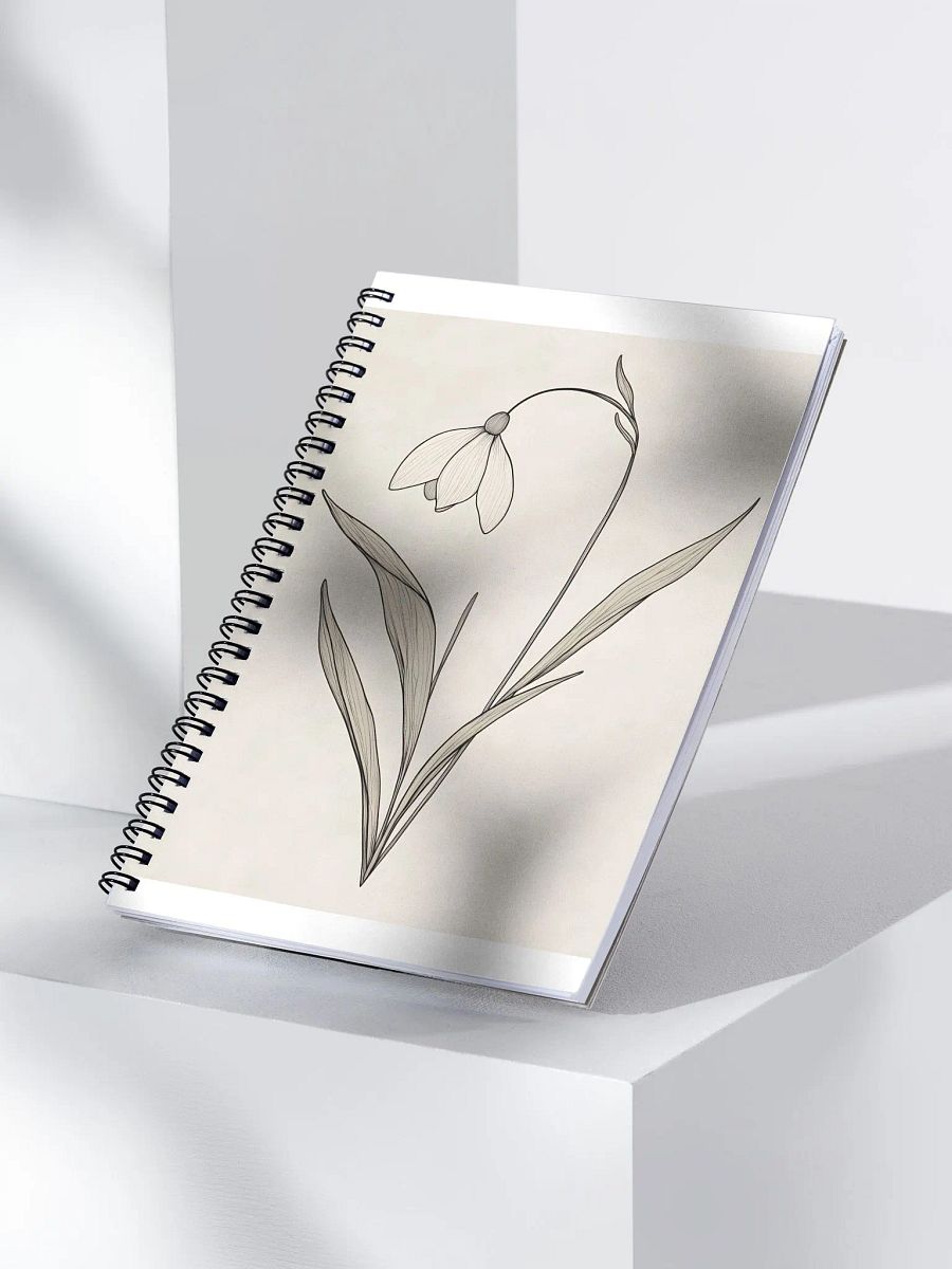 Snowdrop Notebook product image (3)