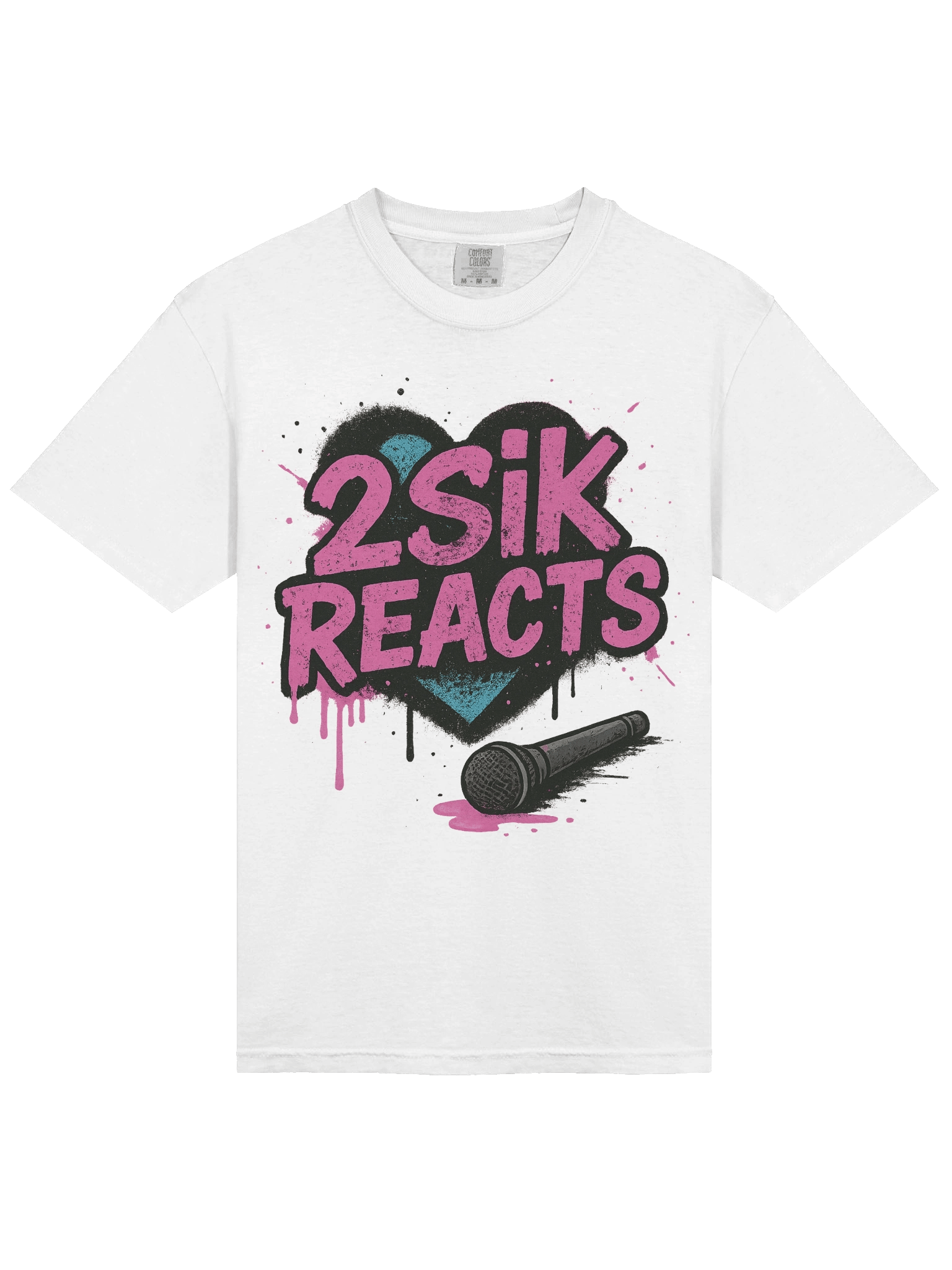 Punk Mic Drop – 2SiK Signature Tee product image (3)
