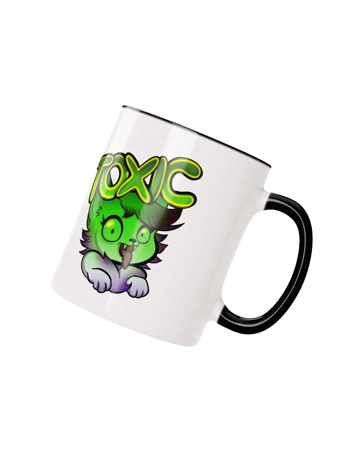 Neon Toxic Wolfy Ceramic Mug product image (23)