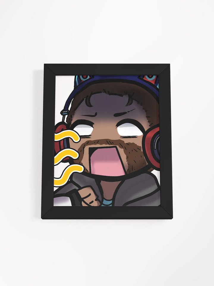 Exasperated NekoDarius Framed Poster product image (2)