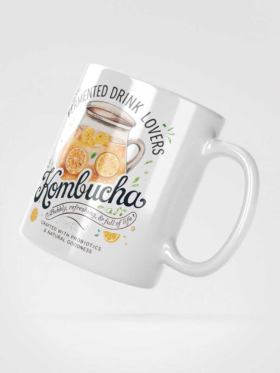 Fermented Drink Lovers White Glossy Mug product image (4)