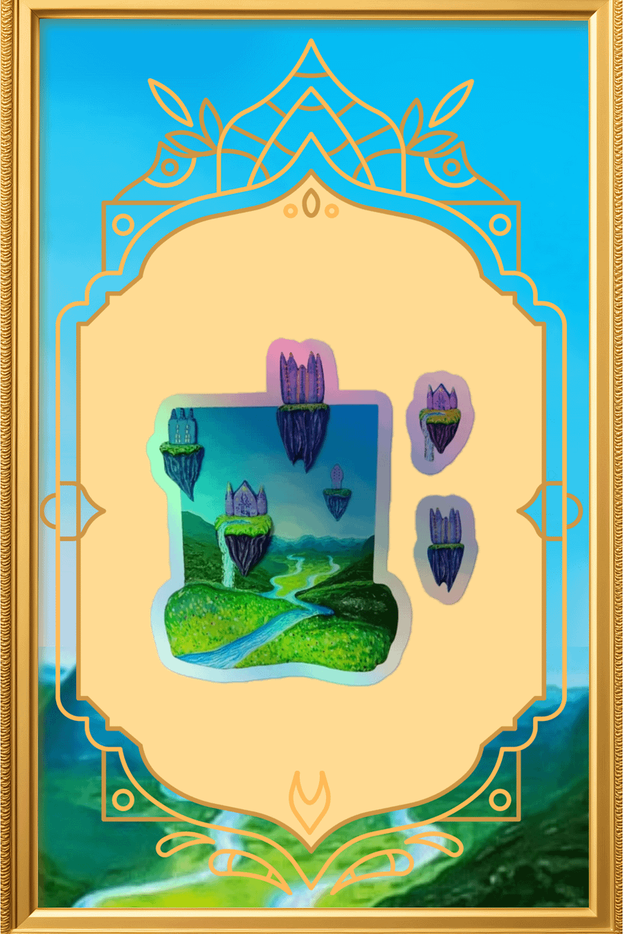 Fantasy World Holographic Stickers product image (1)