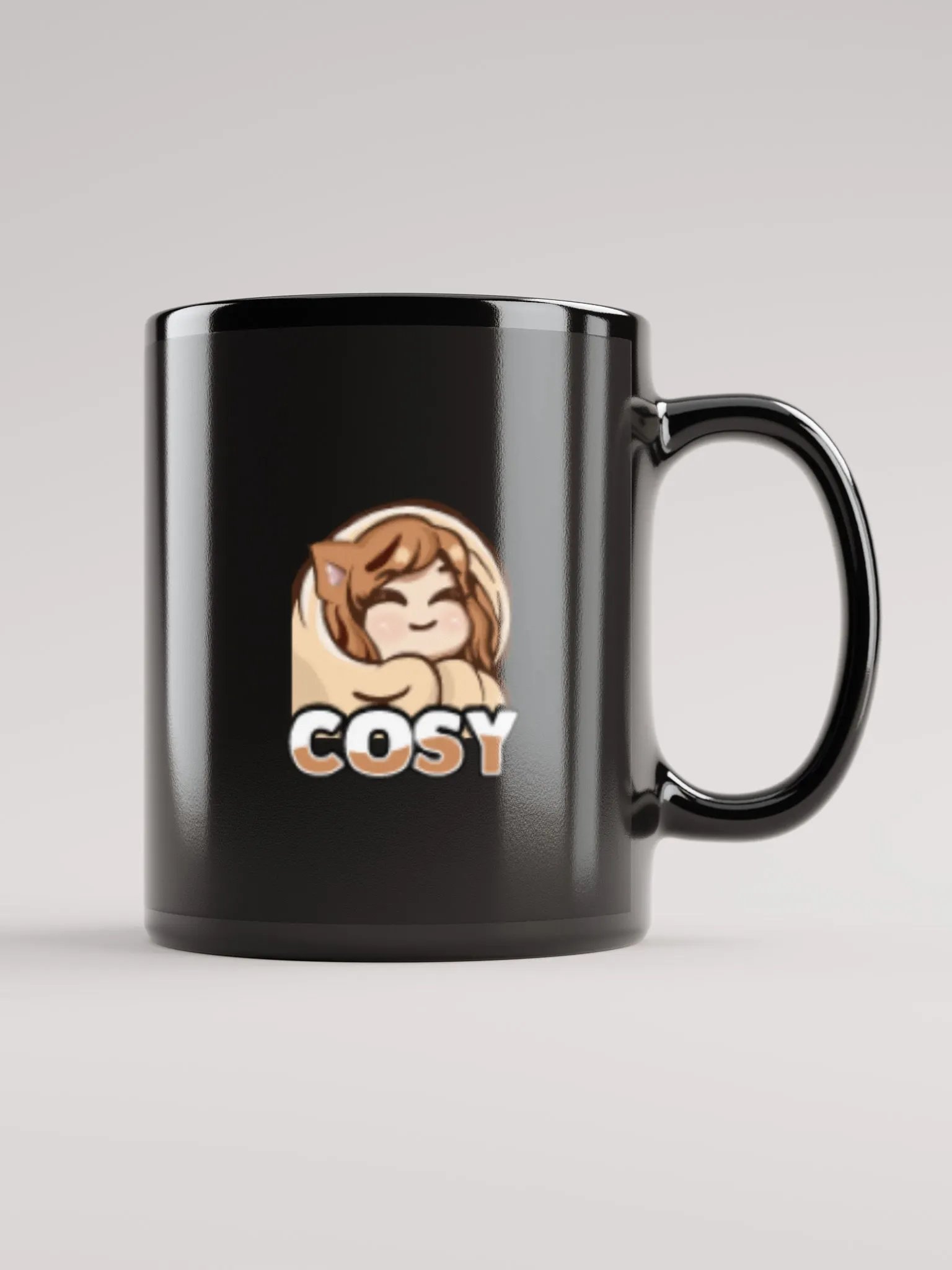 Cosy Sw33t_N3ko Mug - Black product image (2)