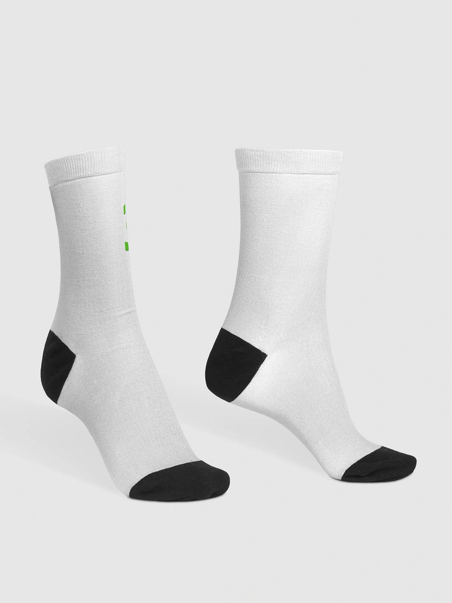 Eco-Friendly W-Shaped Crew Socks product image (3)
