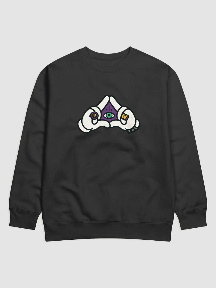 Triangular Eye Graphic Premium Sweatshirt product image (2)