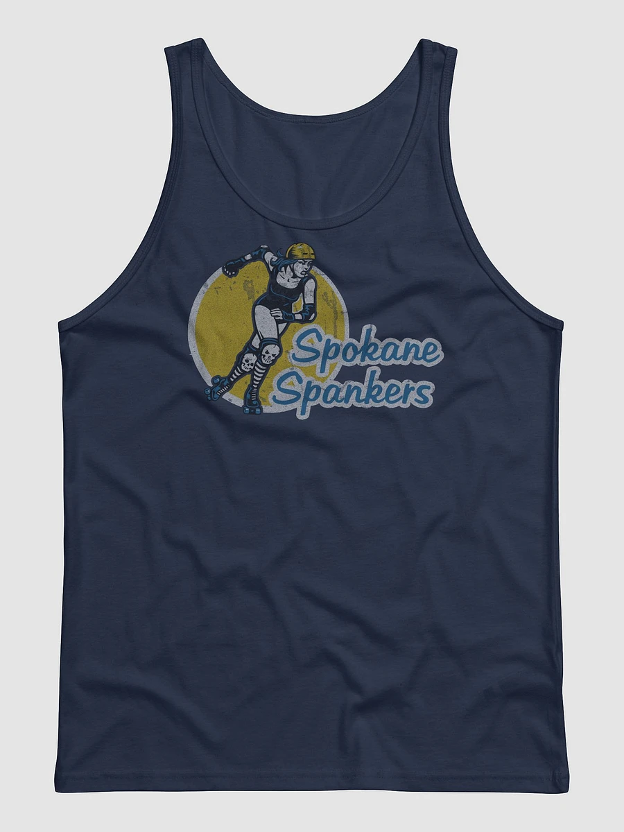 Spokane Spankers Roller Derby Tank Top product image (1)