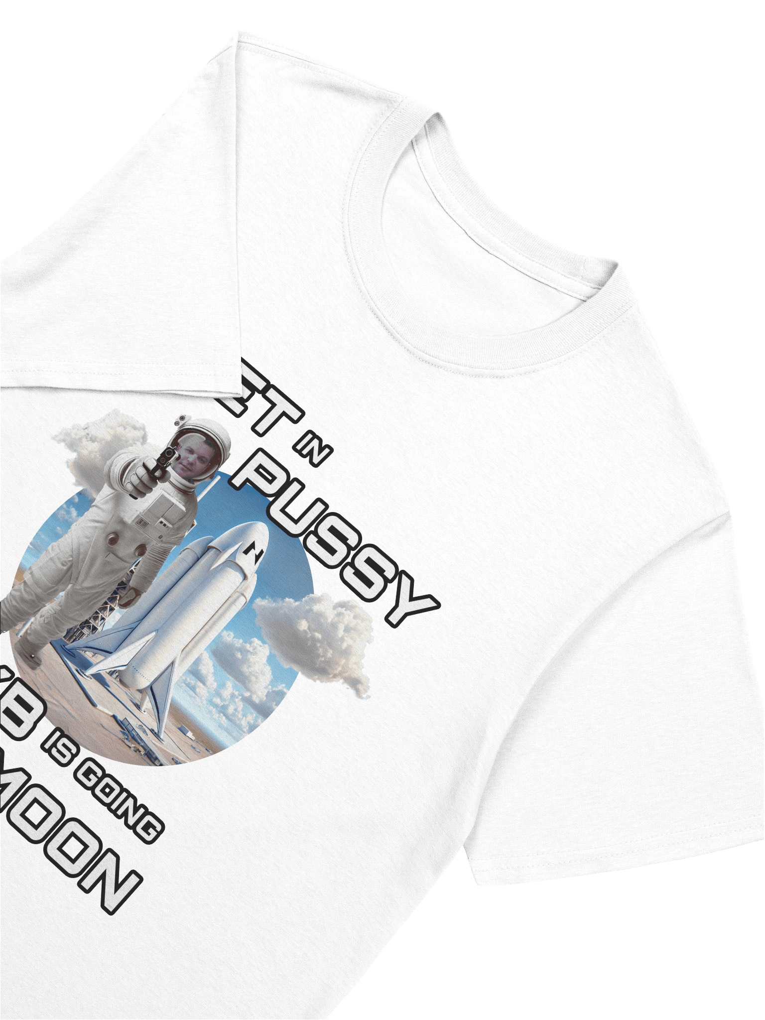 CKB is Going to the Moon T-Shirt White product image (2)