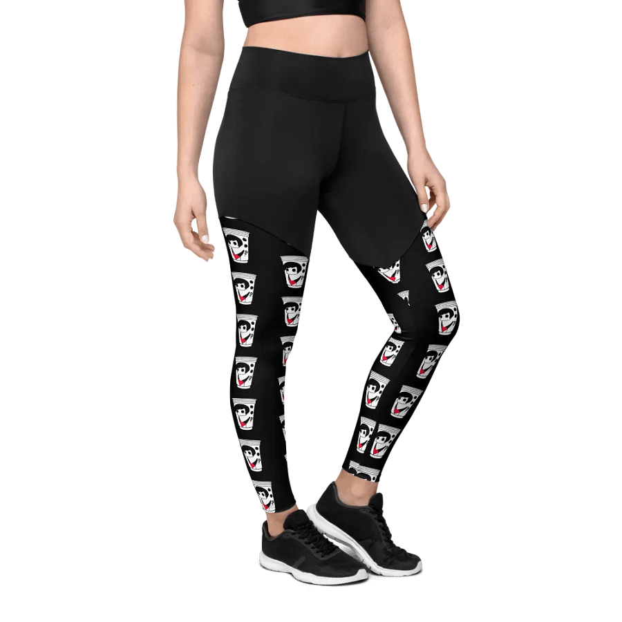 Panda Party All-Over Sports Leggings product image (5)