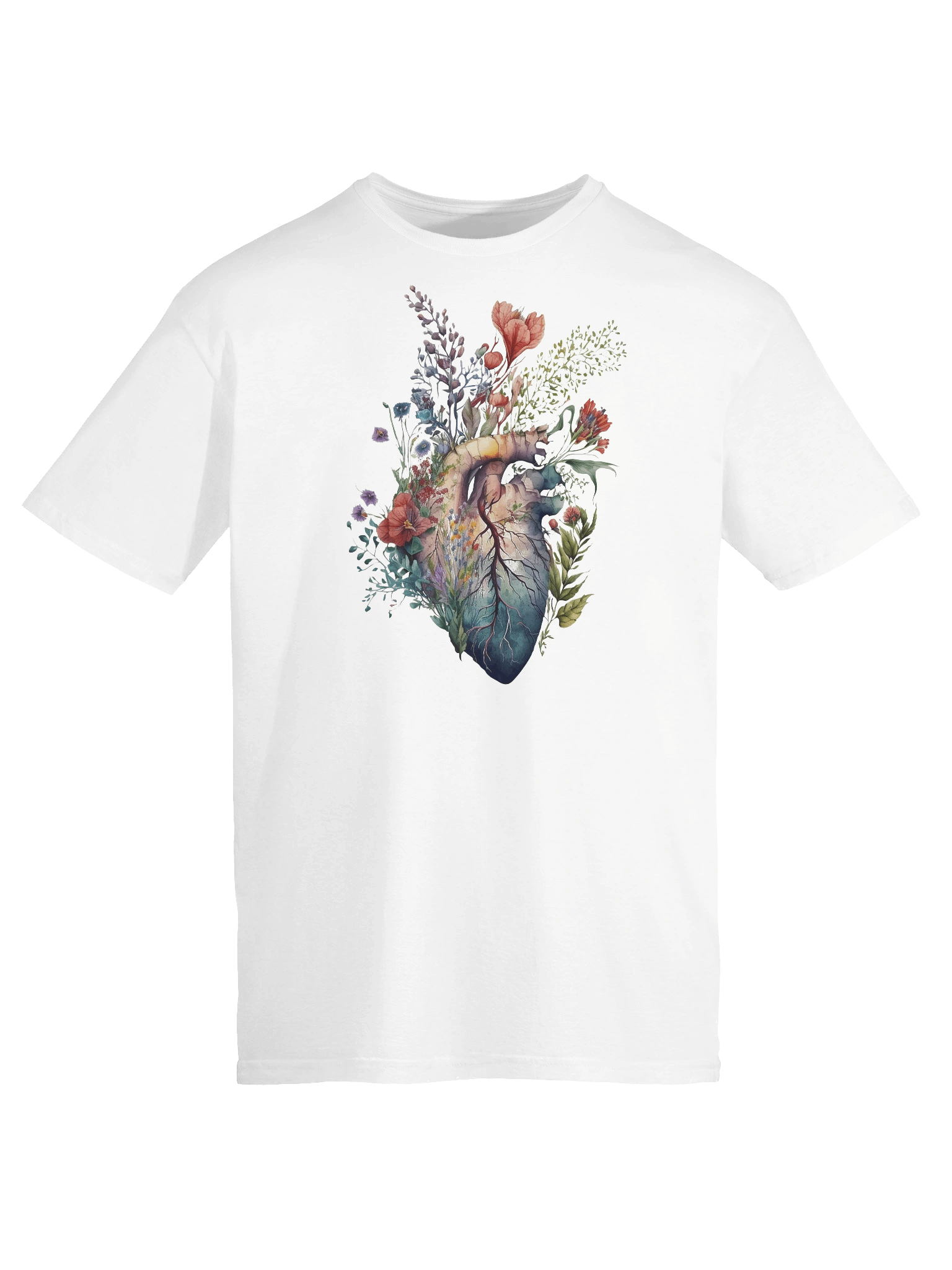 Botanical Anatomy Heart Watercolor product image (6)
