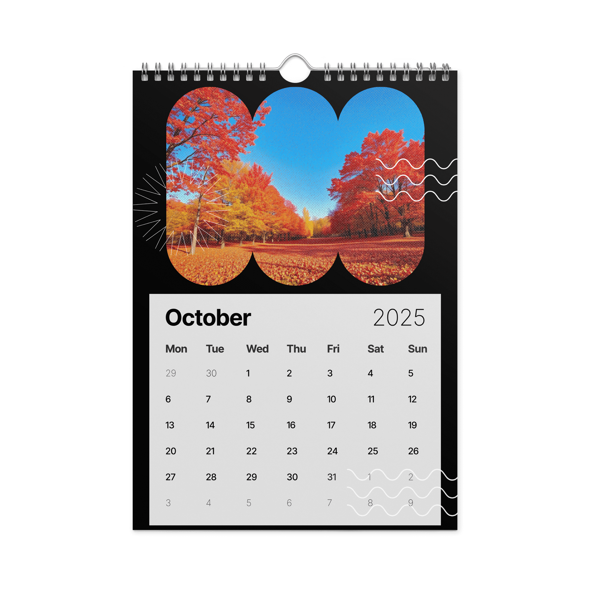 SEASONAL NATURE WALL CALENDAR 2026 product image (12)