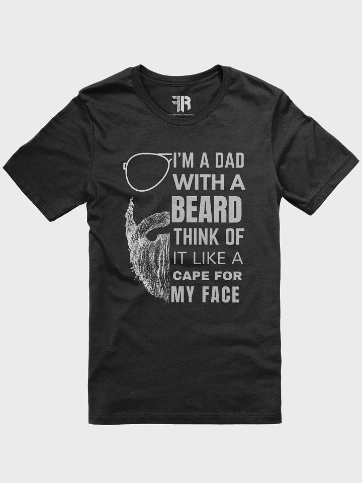 DAD WITH A BEARD TEE (B/C/O) product image (1)