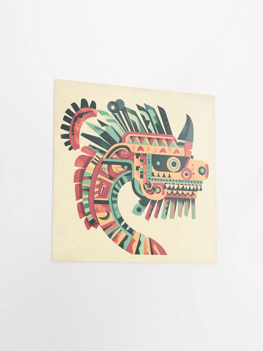 Quetzalcoatl Aztec Poster Art product image (14)