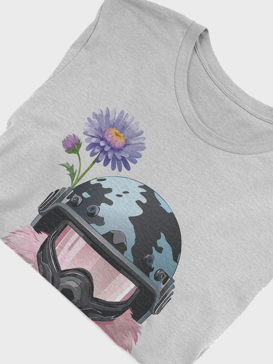 Camouflage Chic Flower Helmet T-Shirt product image (45)