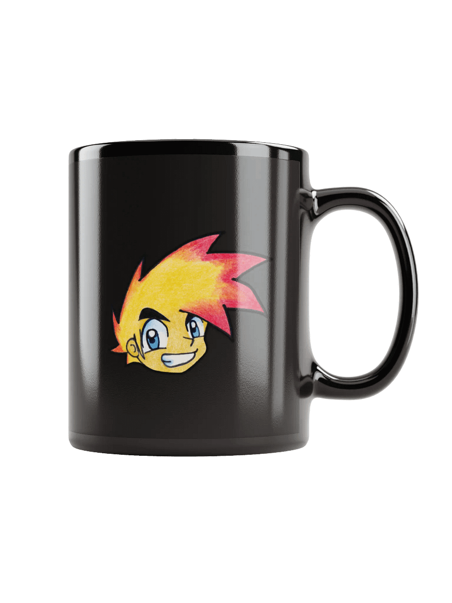 'Red' Black Mug product image (2)