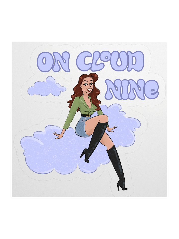 On Cloud Nine Sticker product image (1)