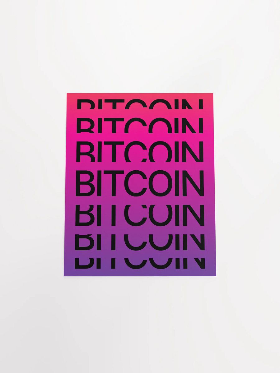 Bitcoin Expansion Poster (gradient) product image (4)