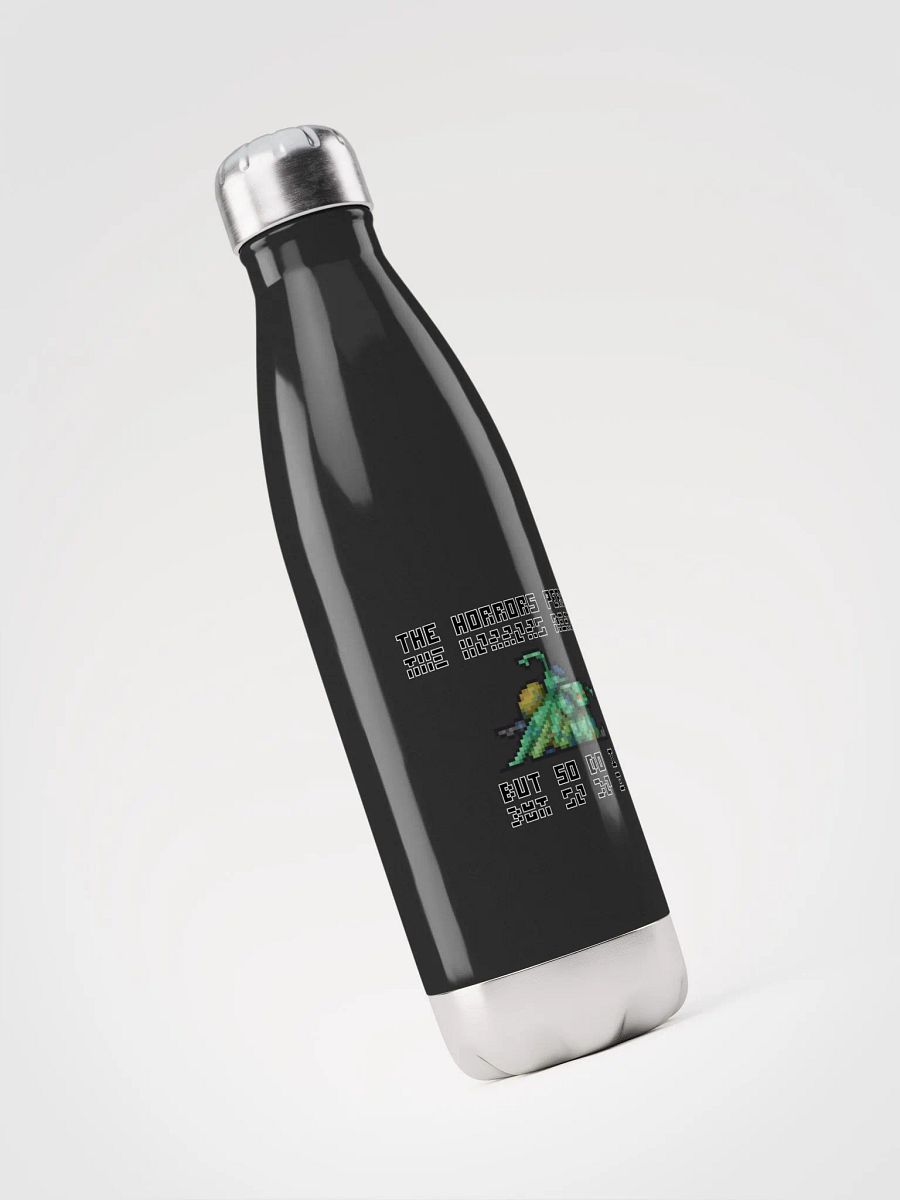 The Horrors Persist Steel Water Bottle product image (3)