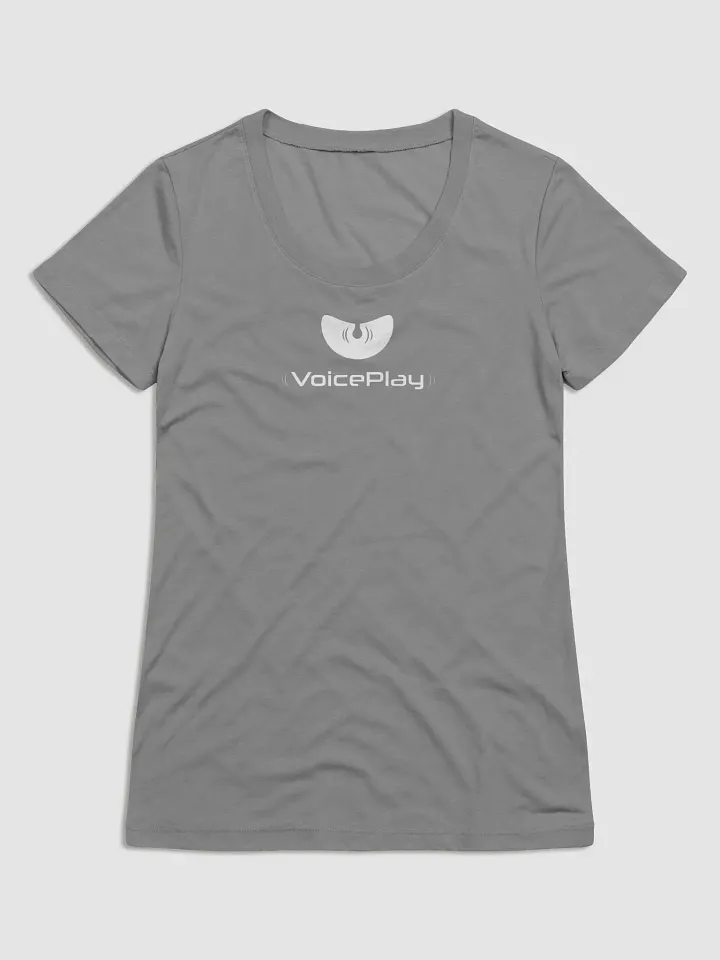 VoicePlay Logo Ladies Scoop Neck T-Shirt product image (1)
