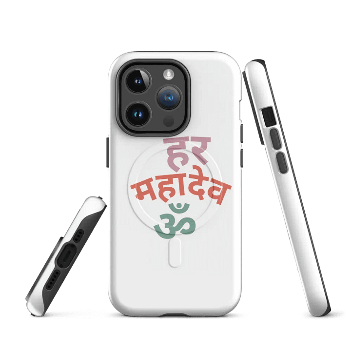 ॐ Har Har mahadev MagSafe® Tough Case product image (2)