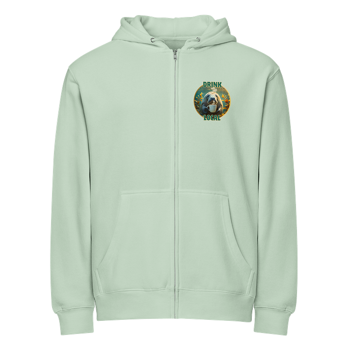 Drink Local (Coffee) Full Zip Hoodie product image (1)