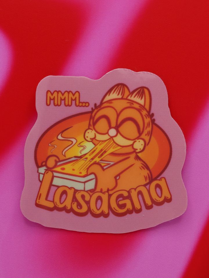Garfield Lasagna Sticker product image (1)