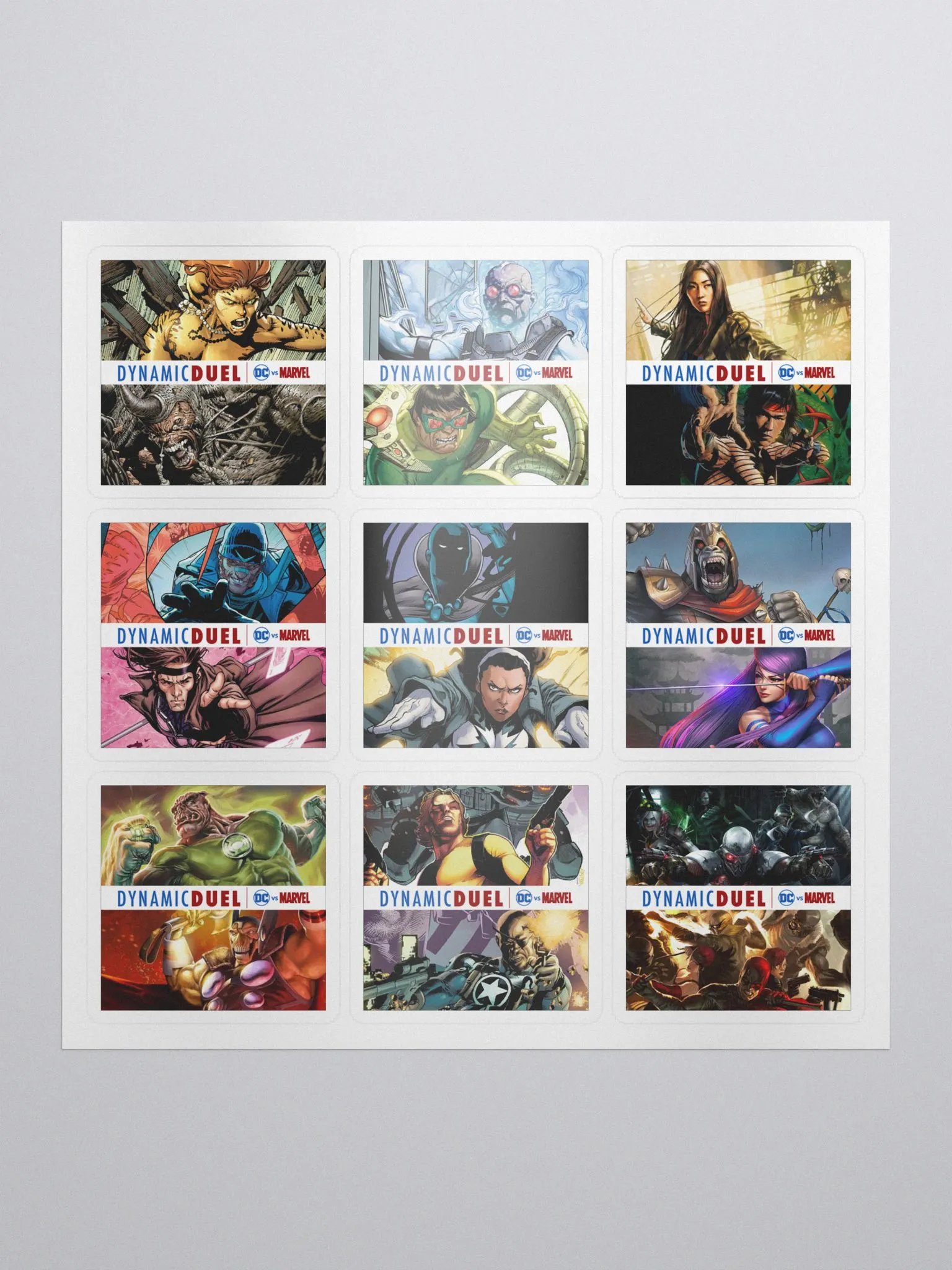 Dynamic Duel Episode Cover Stickers - Series 12 product image (1)