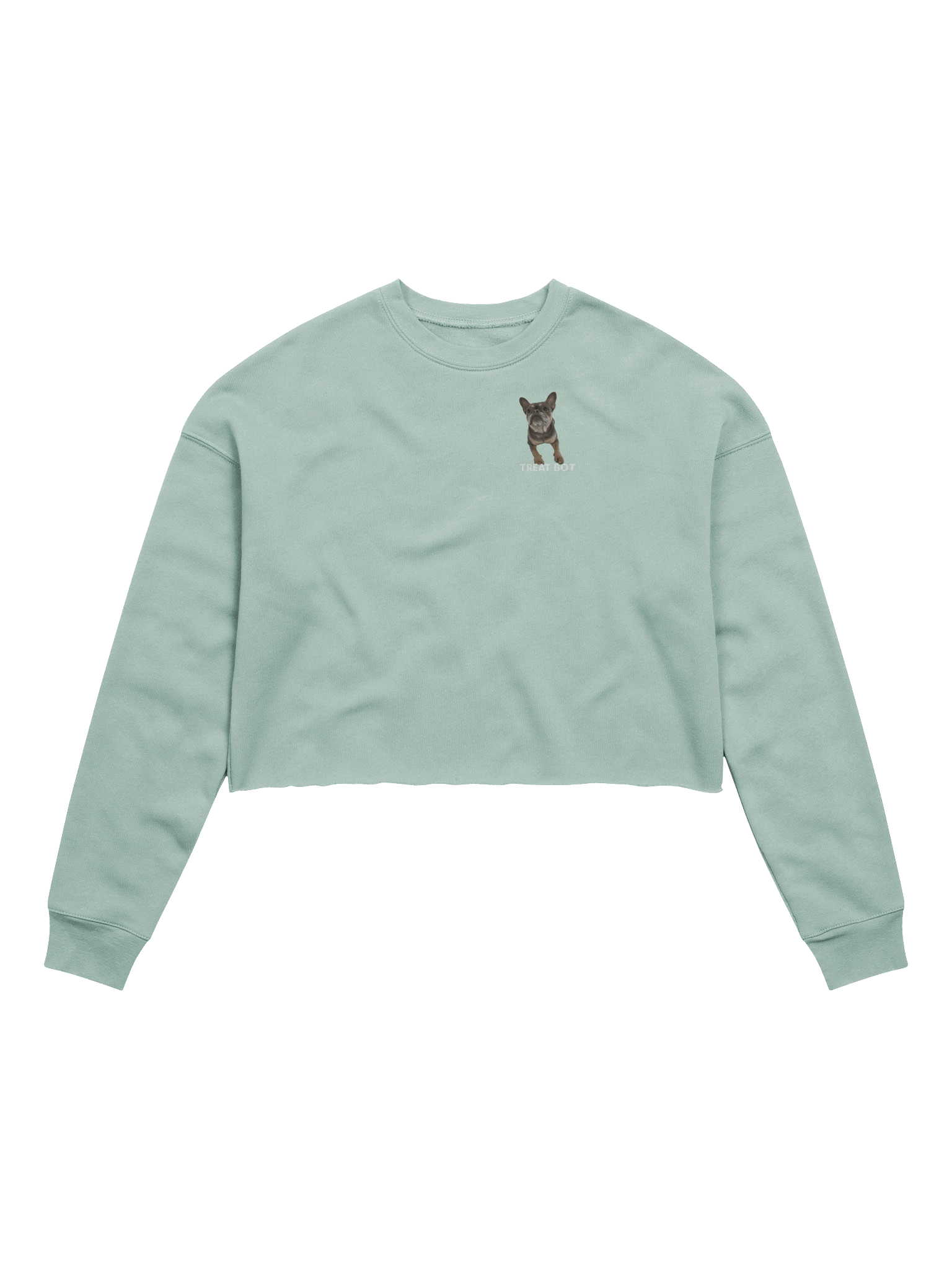 TreatBot OG Crop Top Sweatshirt product image (1)